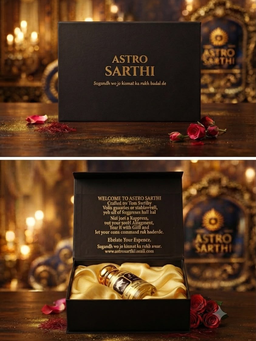 Astro Sarthi Attar gift box - bahar aur andar se Astro Sarthi Attar gift box - bahar aur andar se